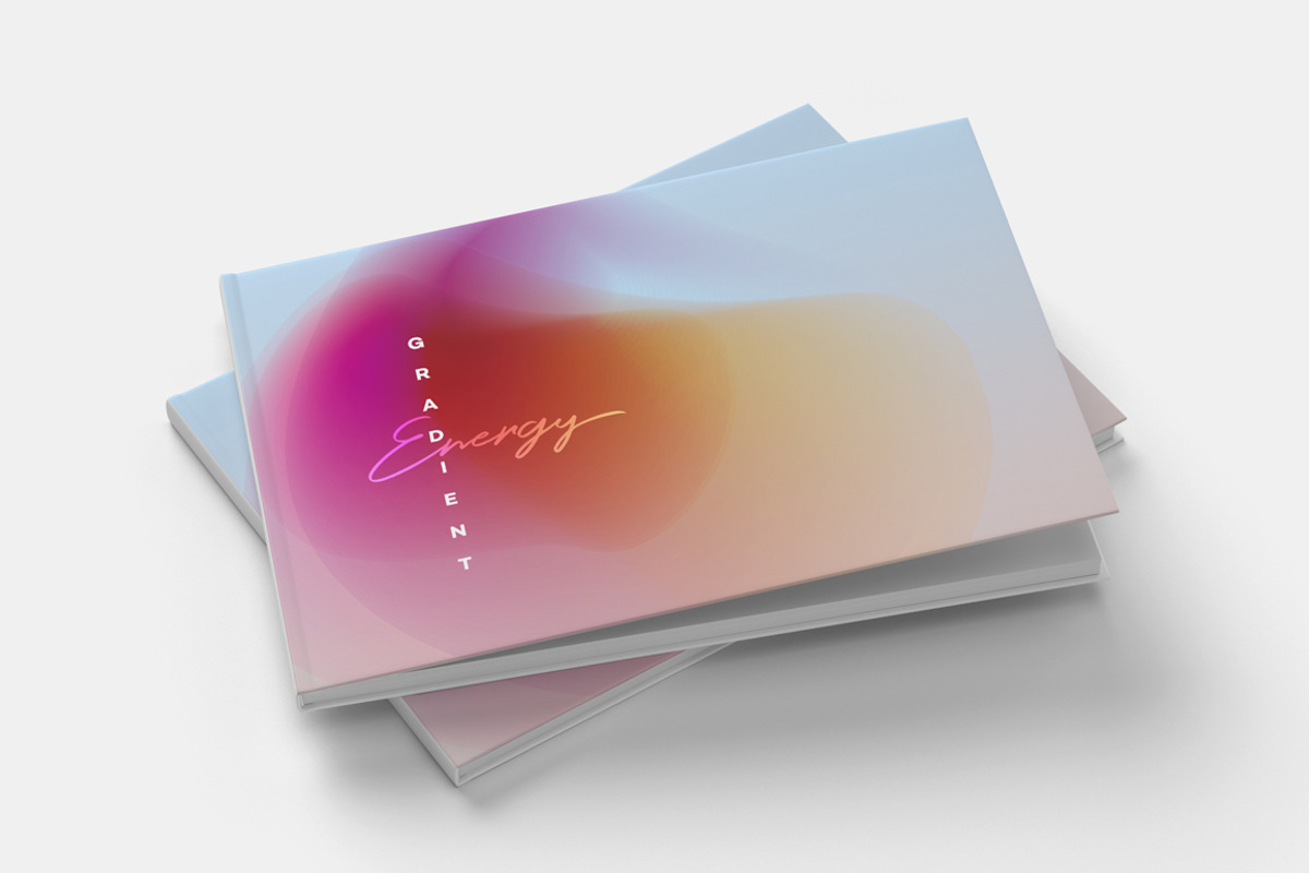 Gradient Energy- 30 vibrant shapes, a Texture Graphic by Polar Vectors (Photo 8 of 15)