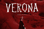 Halqueen Horror Display Font, a Handwritten Font by Maulana Creative (Thumbnail 7 of 7)