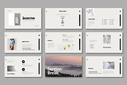Minimalist PowerPoint Presentation, a Presentation Template by Mighty-Slide (Thumbnail 2 of 5)