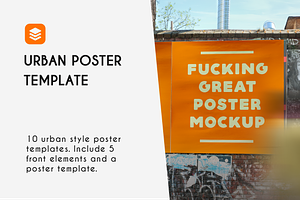 Urban Poster Mockups