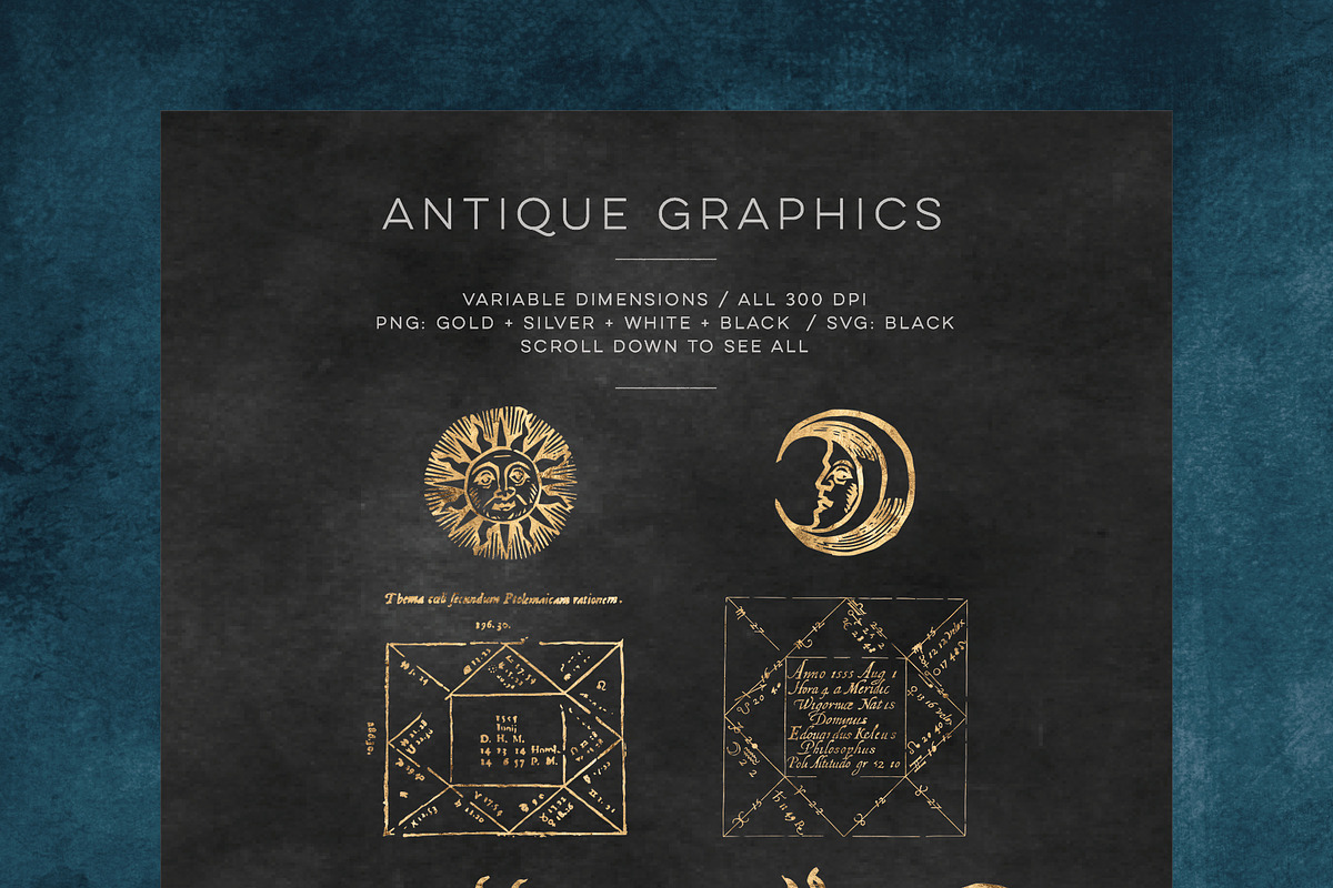 Pro Astrology Vector & Instagram Set, an Object Graphic by Blixa 6 Studios (Photo 24 of 25)