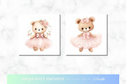 Watercolor Transport Bears Prompt, an Animal Illustration by ClipCraft (Thumbnail 7 of 9)