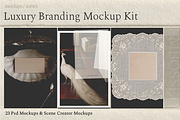 Luxury Branding Mockup Kit, a Product Mockup by Atelier Contour (Thumbnail 1 of 22)