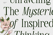 TBJ Olivia Nineties Classy Serif, a Serif Font by Taboja Studio (Thumbnail 7 of 10)