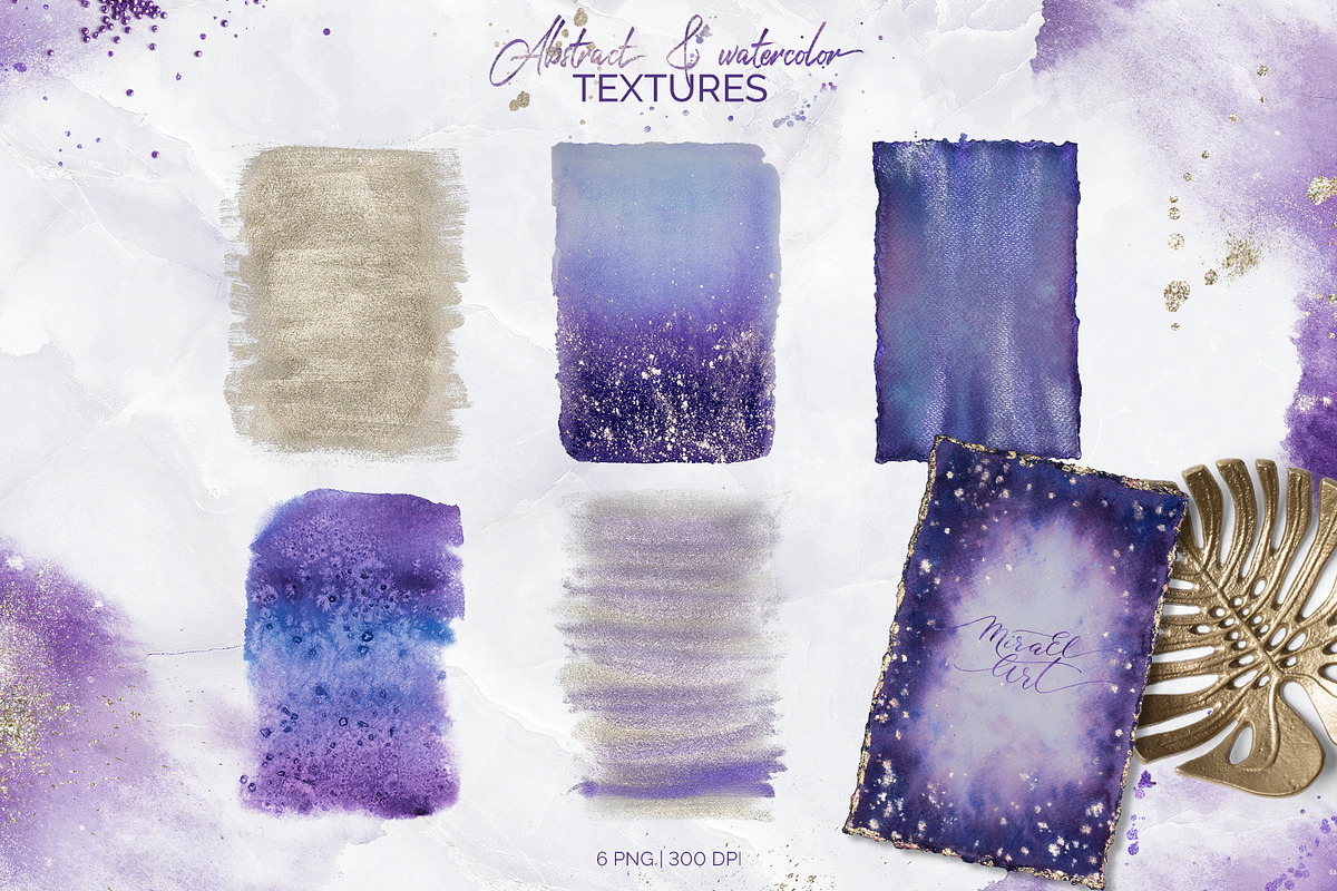 Violet Aura. Abstract design, a Texture Illustration by MiraEl Art (Photo 28 of 29)