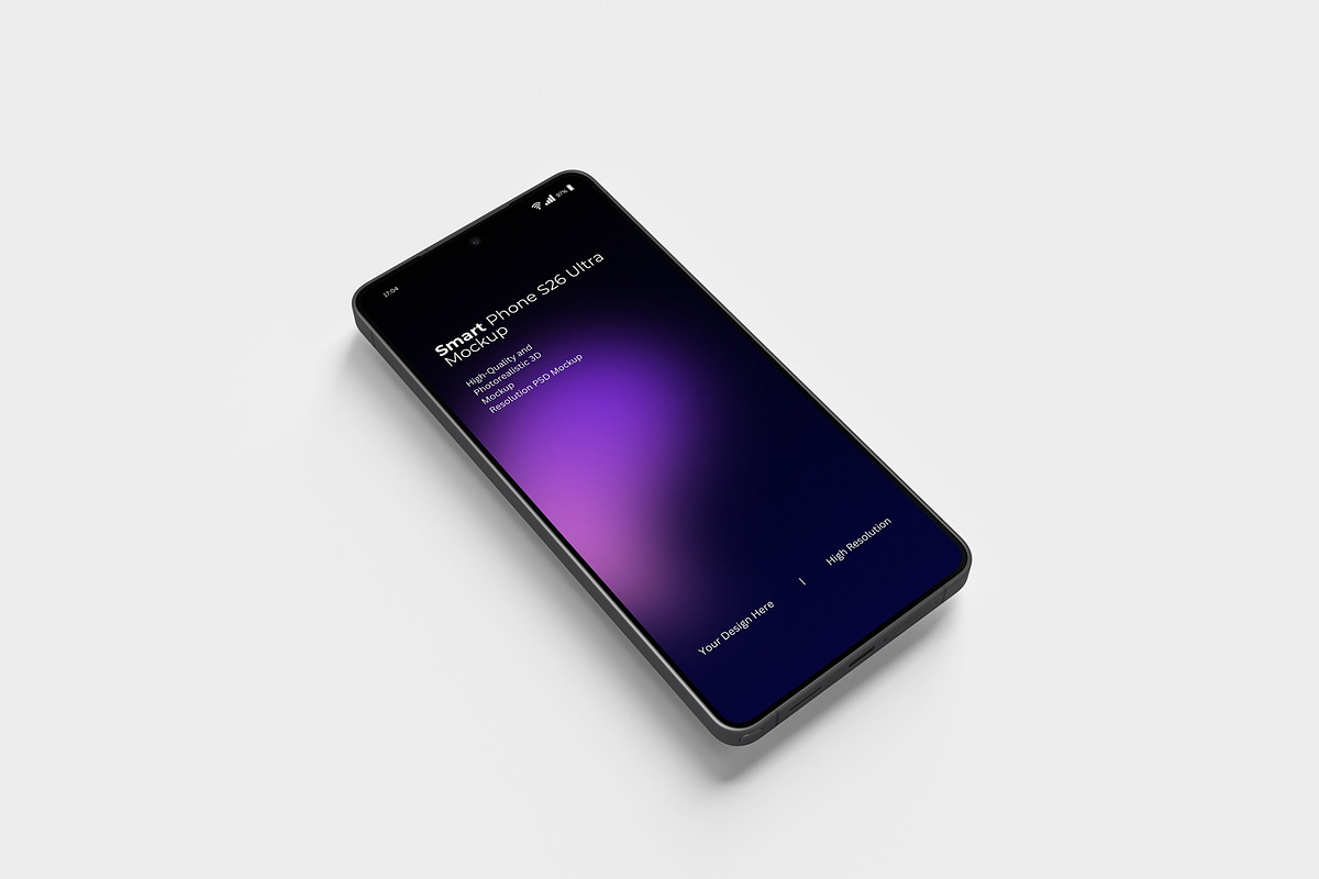 Samsung S26 Ultra Mockup Set 1, an Android Mockup by DSNA Mockup (Photo 8 of 8)