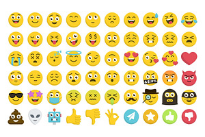 Vector Emoji Icon Set, an Emoji Icon by Medialoot