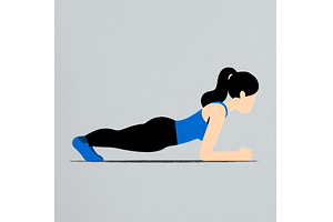 Illustration of a woman performing, a Sports & Recreation Photo by ZinetroN