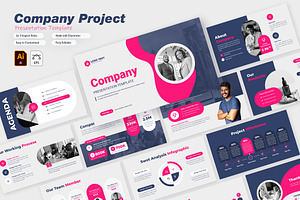 Company Presentation Slides Template, a Presentation Template by zahidhossainalif