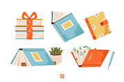 Stacks of books and textbooks, an Education Illustration by vik.stock (Thumbnail 2 of 8)