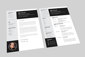 Micheal DIgital Resume Designer