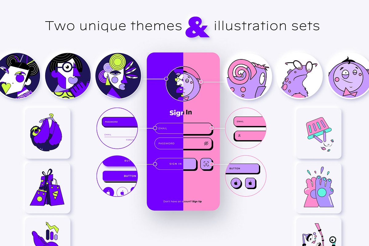 Forte. Setup & Onboarding UI KIT, a Product Mockup by Enten-Eller (Photo 3 of 7)