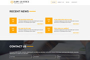 Law&Justice:Attorney WordPress Theme, a WordPress Template by ThemeBear (Thumbnail 5 of 8)