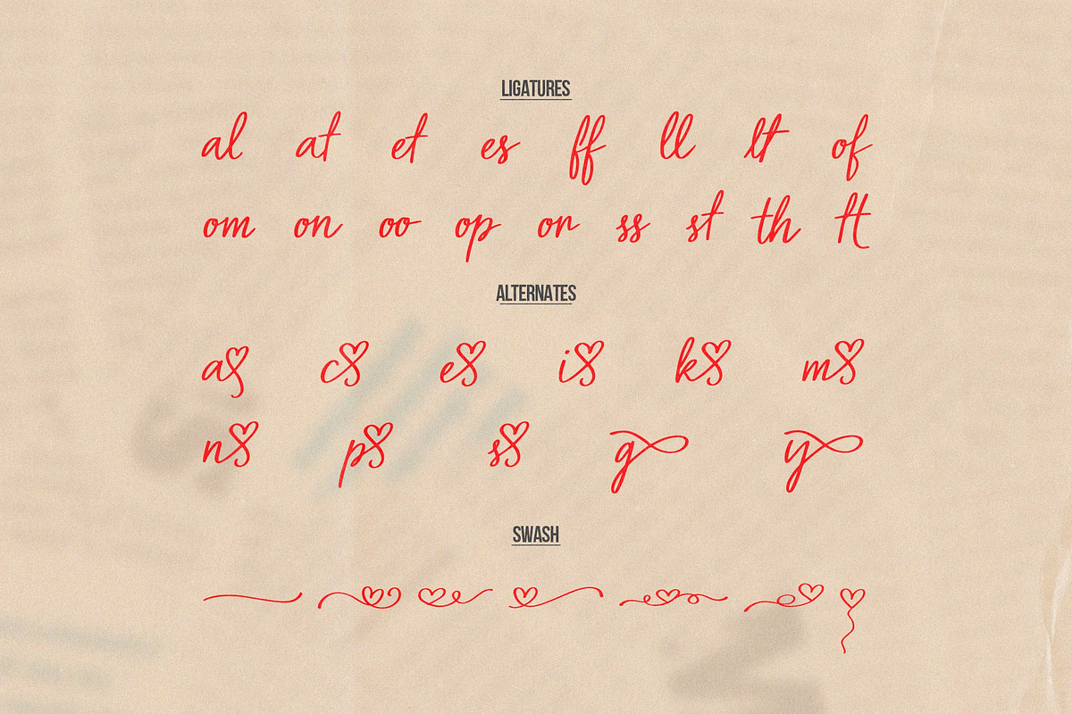 Babe Riesthy | Handwritten Casual, a Script Font by Denustudios (Photo 13 of 15)