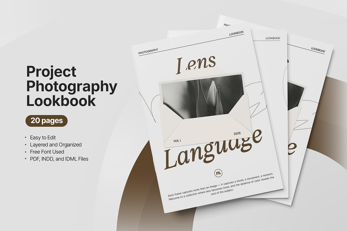 Project Photography Look Book, a Brochure Template by TMint Play (Photo 1 of 8)