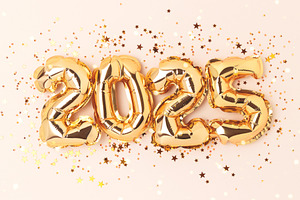 2025 New Year festive concept, a Holiday Photo by rorygez fresh