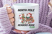 Christmas North Pole Read Book Club, an Illustration by Daily.Designs (Thumbnail 5 of 5)