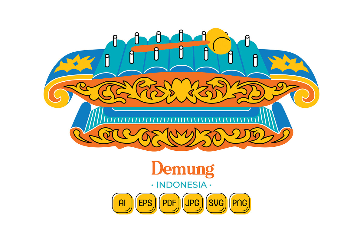 Indonesia Vector Pack #03, an Object Graphic by MEDZ (Photo 4 of 7)
