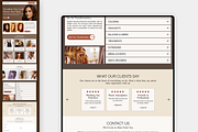 Hair Studio Wix Studio Website, a Wix Template by Kitteeh (Thumbnail 8 of 10)