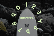 DownSea: Hand-Shaped Surf Font, a Sans Serif Font by ByStevie (Thumbnail 3 of 4)