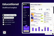 Nyinau - Educational Dashboard, an UI Kit Template by SLAB! Design (Thumbnail 1 of 4)