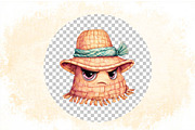 Summer Cute Funny Beach Day Clipart, an Illustration by SVGArt (Thumbnail 7 of 9)