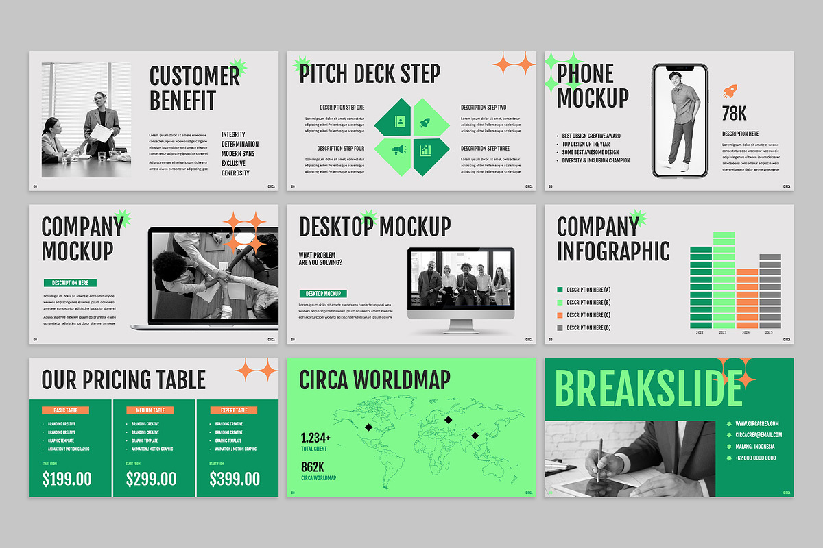 Pitch Deck Powerpoint, a Presentation Template by rgbryand (Photo 4 of 7)