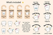 Tooth Fairy Bundle, a Healthcare Illustration by Irina Ostapenko (Thumbnail 7 of 9)