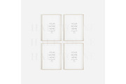 Thin Wooden Frame Mockup Bundle, a Mockup by HALFTOUNE (Thumbnail 11 of 12)