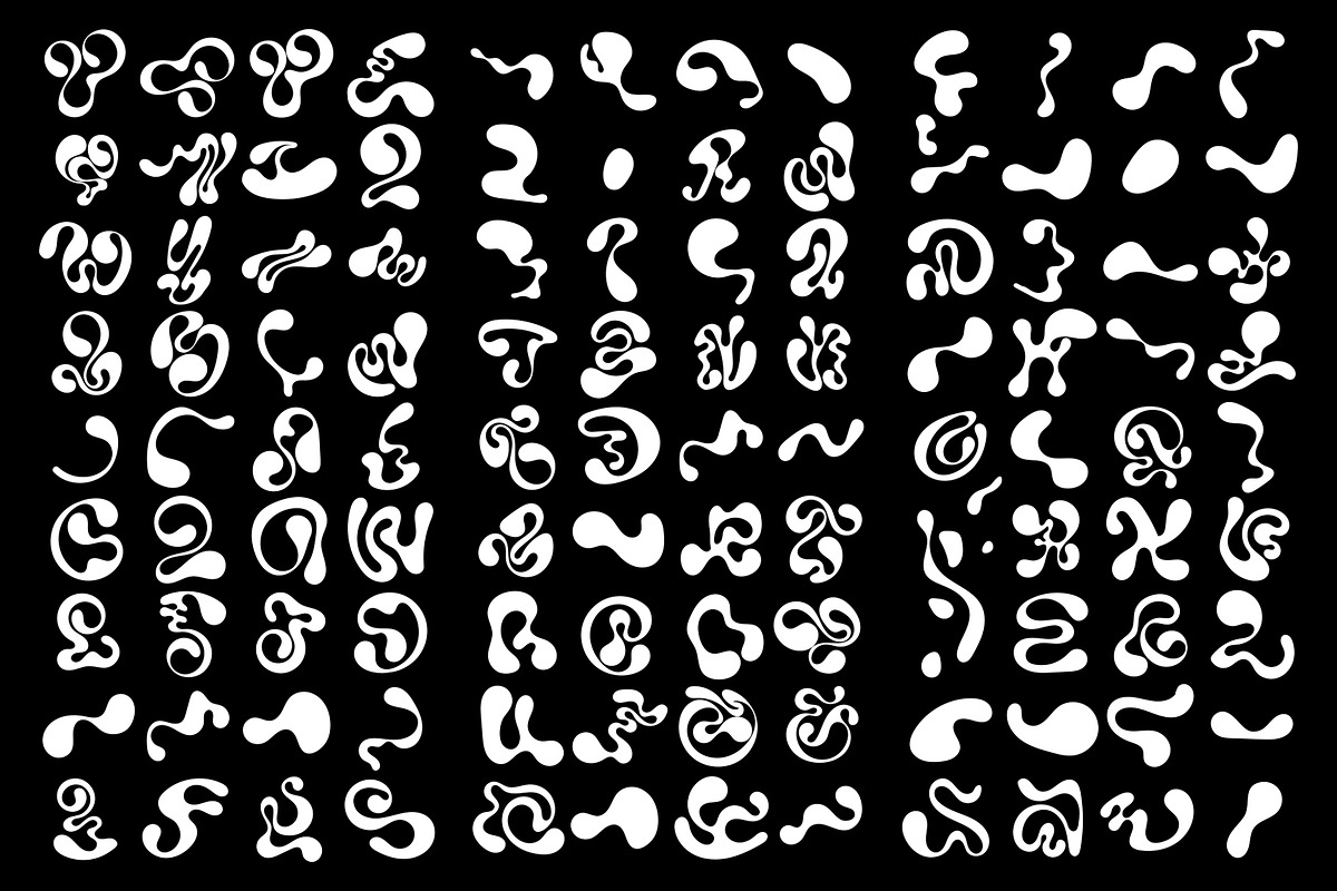 +100 abstract decorative shapes, an Object Graphic by MindMuse (Photo 4 of 15)