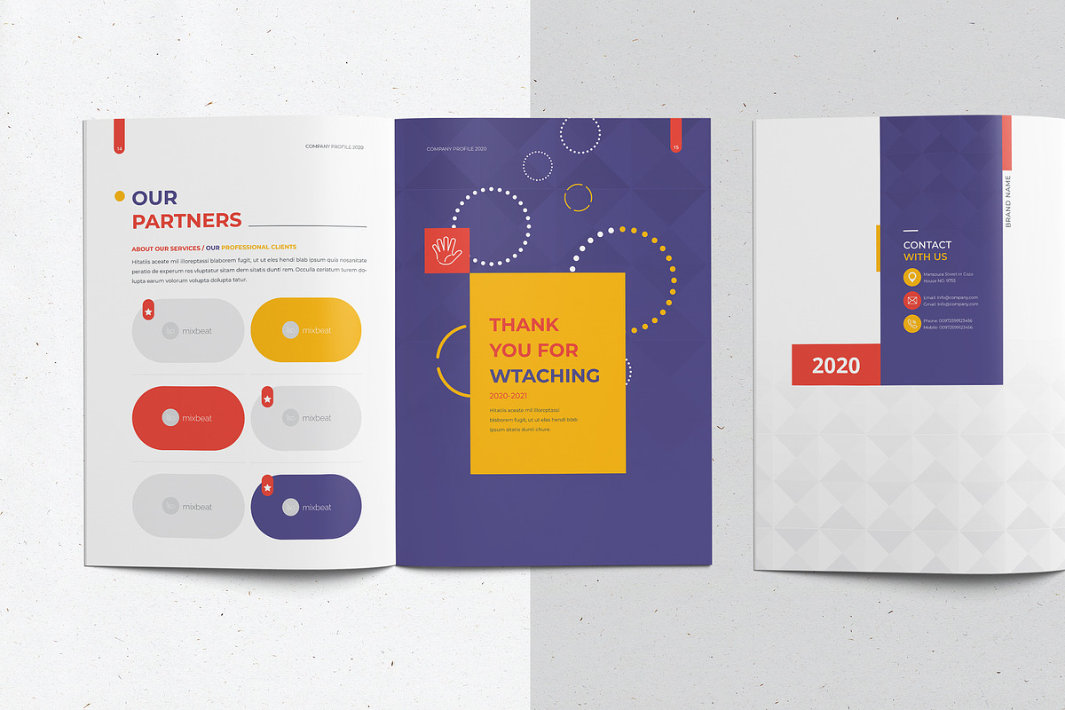 Company Profile, a Marketing Template by WOWPro (Photo 7 of 8)