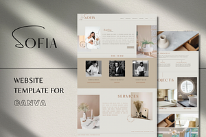 Interior Design Website Template, a Websites & App Template by Prodesign
