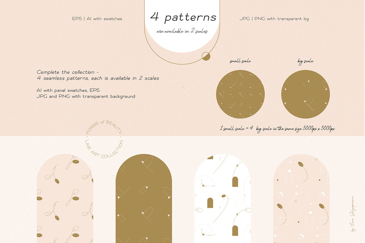 FORMS of BEAUTY Line Art Collection, a Person Illustration by Acierto Studio (Photo 15 of 19)