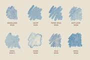 Real Watercolor Procreate Brushes, a Brush Add-On by GRANCI STUDIOS (Thumbnail 6 of 12)