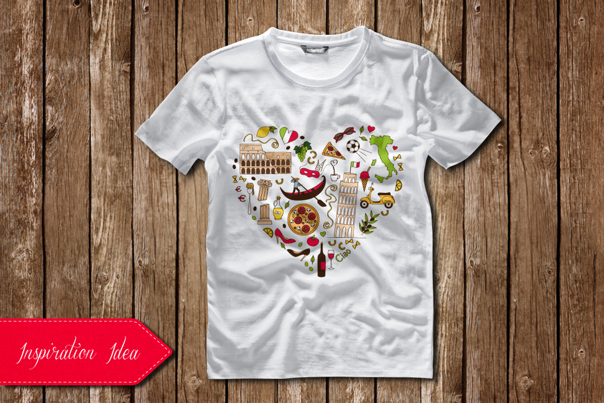 Italy Collection, a Graphic by Alina Tsesarskaya (Photo 5 of 6)