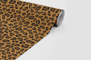 Leopard Skin Seamless Pattern