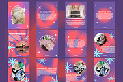 Instagram Post Template - Aesthetic, a Templates & Theme by Desierto Studio (Thumbnail 2 of 3)
