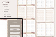 Undated digital planner, a Presentation Template by SofiaDesign16 (Thumbnail 11 of 13)
