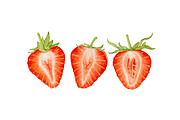Watercolor fruit&vegetable slices, a Food Illustration by Katya Zlobina (Thumbnail 6 of 14)