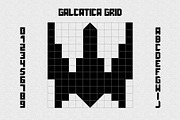 Galactica Grid Font, a Symbol Font by vladocar (Thumbnail 7 of 12)