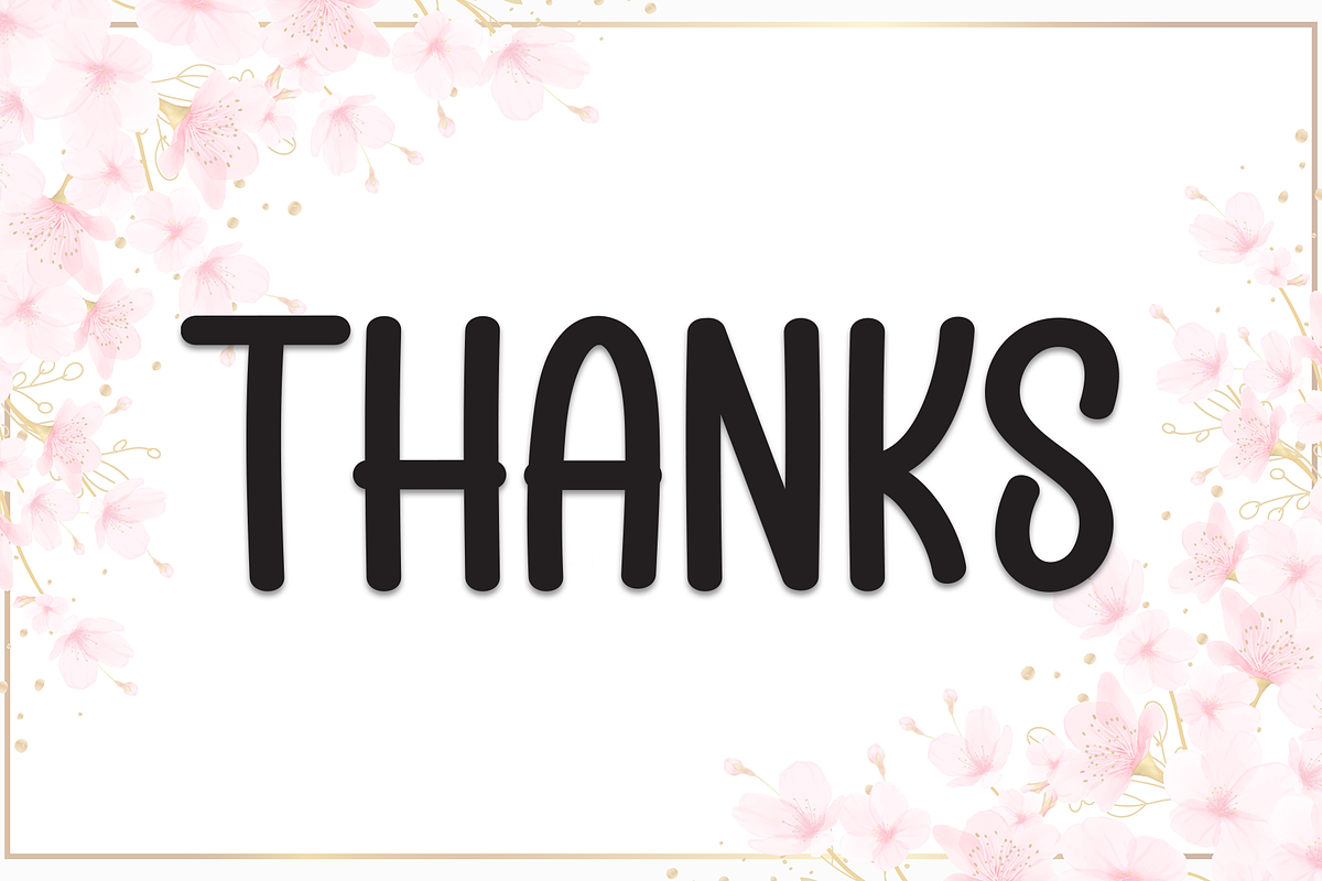 Cherry Blossom | Script Font, a Script Font by Scratchones (Photo 8 of 8)
