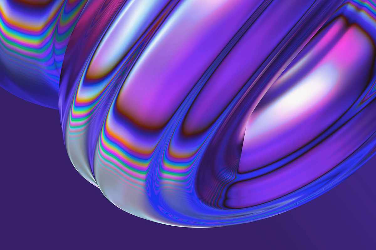 Infinity: 3D Chromatic Shapes, an Object Graphic by RuleByArt (Photo 19 of 24)