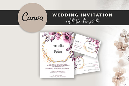Modern Wedding Invitation