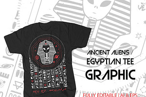 Ancient Aliens Tee Graphic 