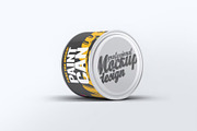 Paint Can Mockup, an Advertising Mockup by Hubzway (Thumbnail 2 of 9)