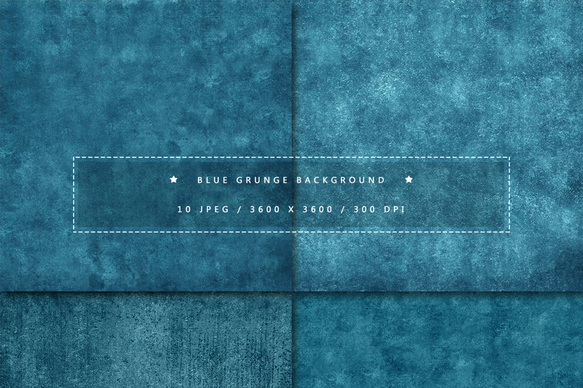 Blue Grunge Backgrounds, a Texture Graphic by Orange Fox (Photo 3 of 6)