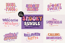 Spooky Halloween Bundle - 8 Fonts