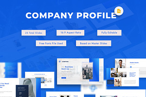 Compana-Company Profile GoogleSlides, a Presentation Template by Premast