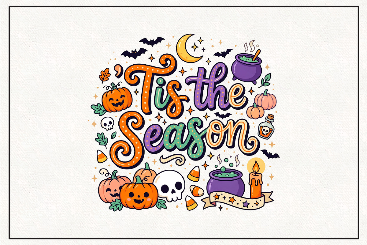 Halloween PNG Sublimation Hall PNG, a Work Illustration by CraftArtStudio (Photo 1 of 4)