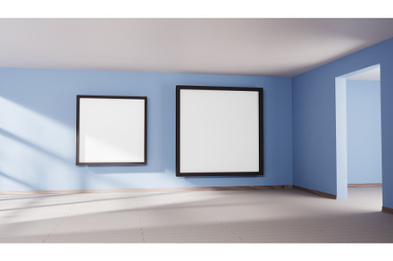 3d empty room corner with doorway, a Furniture 3D Model by Marozhkastudio
